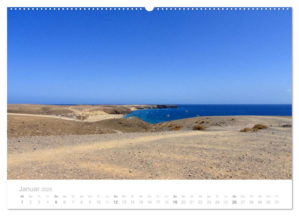 Die unwirkliche Welt von Lanzarote (CALVENDO Premium Wandkalender 2025)