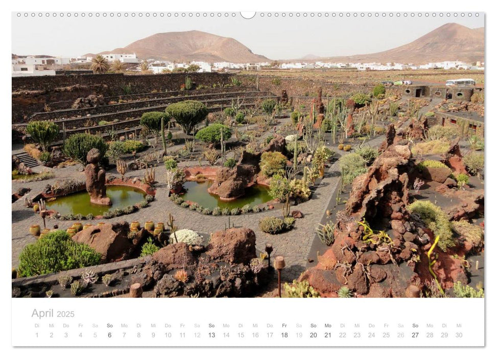 Die unwirkliche Welt von Lanzarote (CALVENDO Premium Wandkalender 2025)