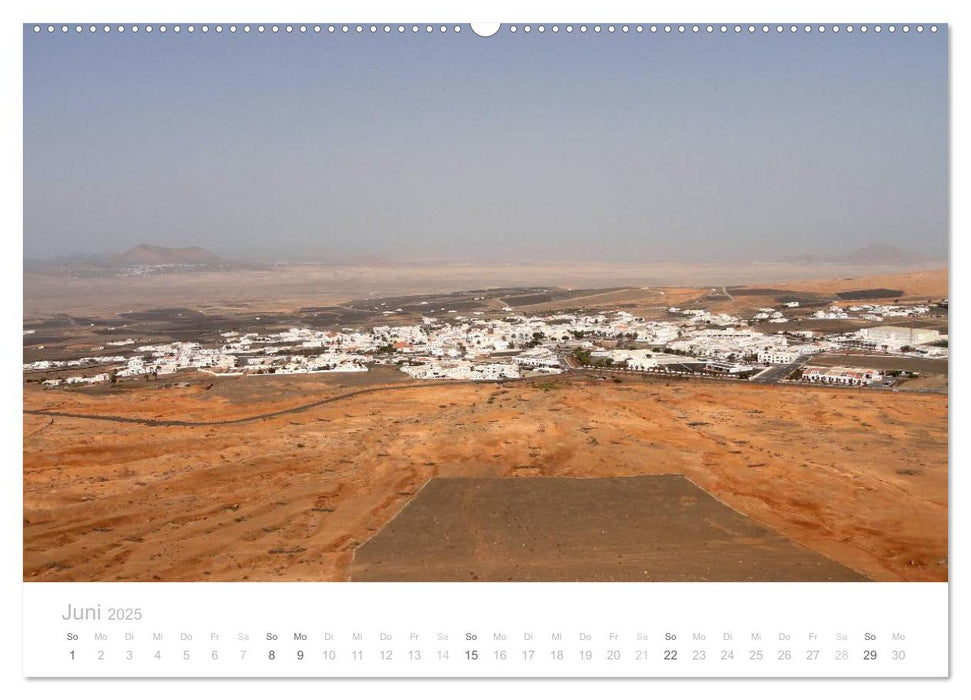 Die unwirkliche Welt von Lanzarote (CALVENDO Premium Wandkalender 2025)