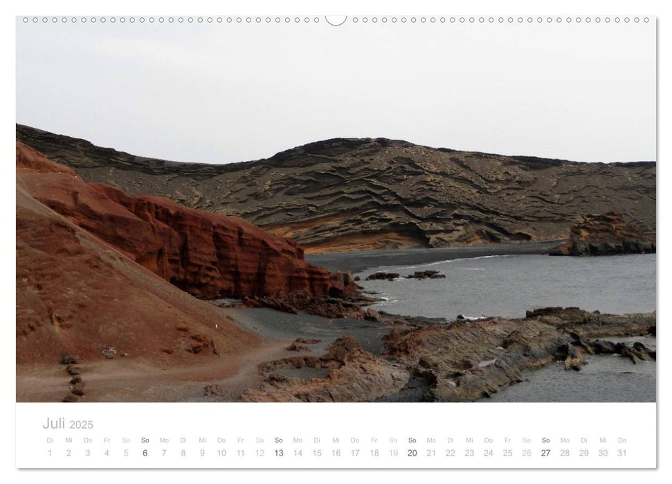 Die unwirkliche Welt von Lanzarote (CALVENDO Premium Wandkalender 2025)