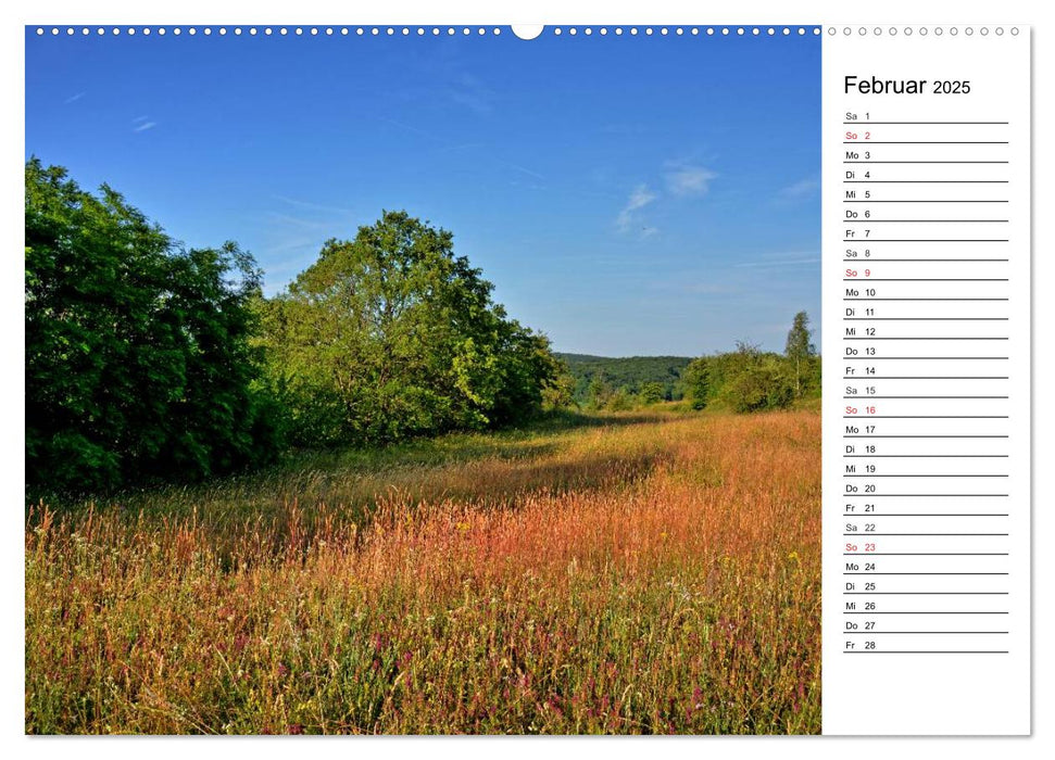 Landschaften des Kraichgaus (CALVENDO Premium Wandkalender 2025)