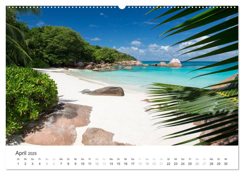 Seychellen - Willkommen im Paradies (CALVENDO Premium Wandkalender 2025)