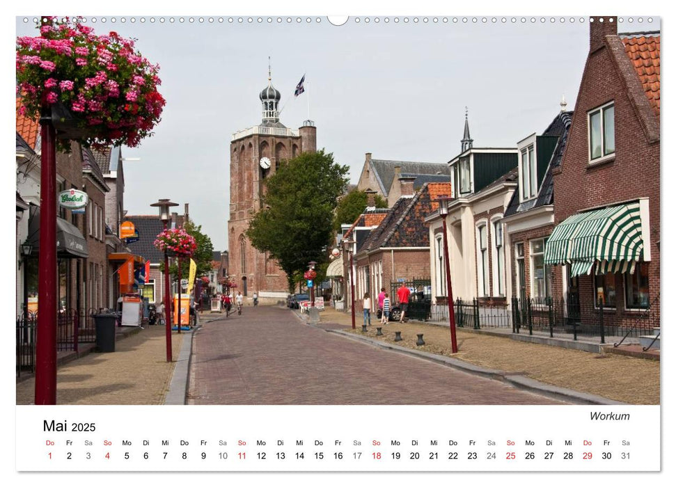 Friesland - Fryslan (CALVENDO Premium Wandkalender 2025)