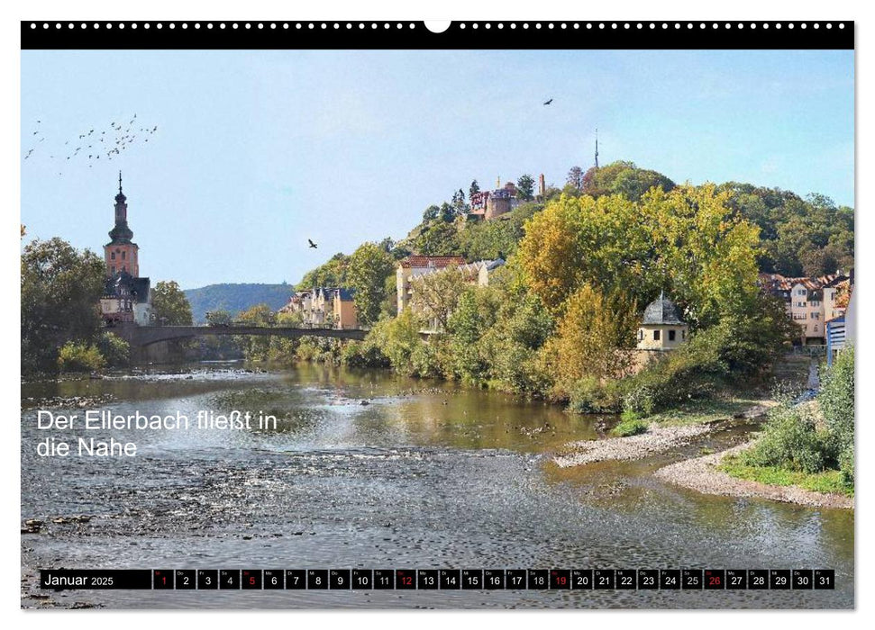 Bad Kreuznach - Kurstadt im Panorama (CALVENDO Premium Wandkalender 2025)