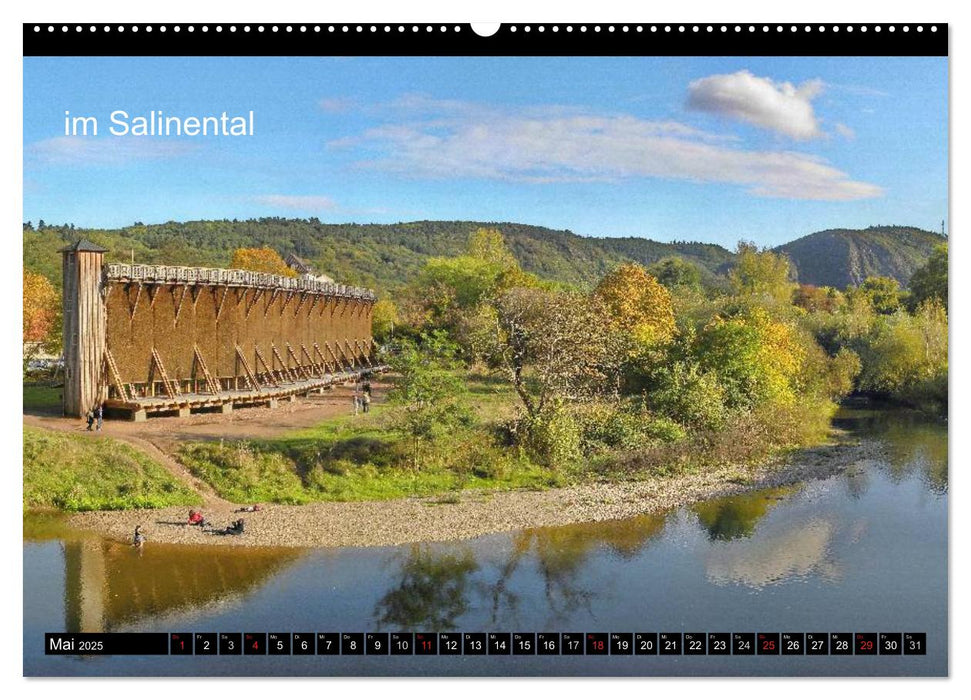 Bad Kreuznach - Kurstadt im Panorama (CALVENDO Premium Wandkalender 2025)