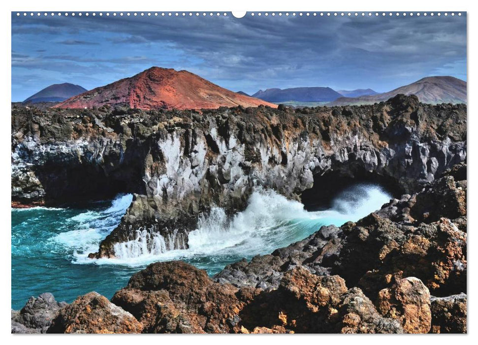 Lanzarote. Wunderwelt der Feuerberge (CALVENDO Wandkalender 2025)