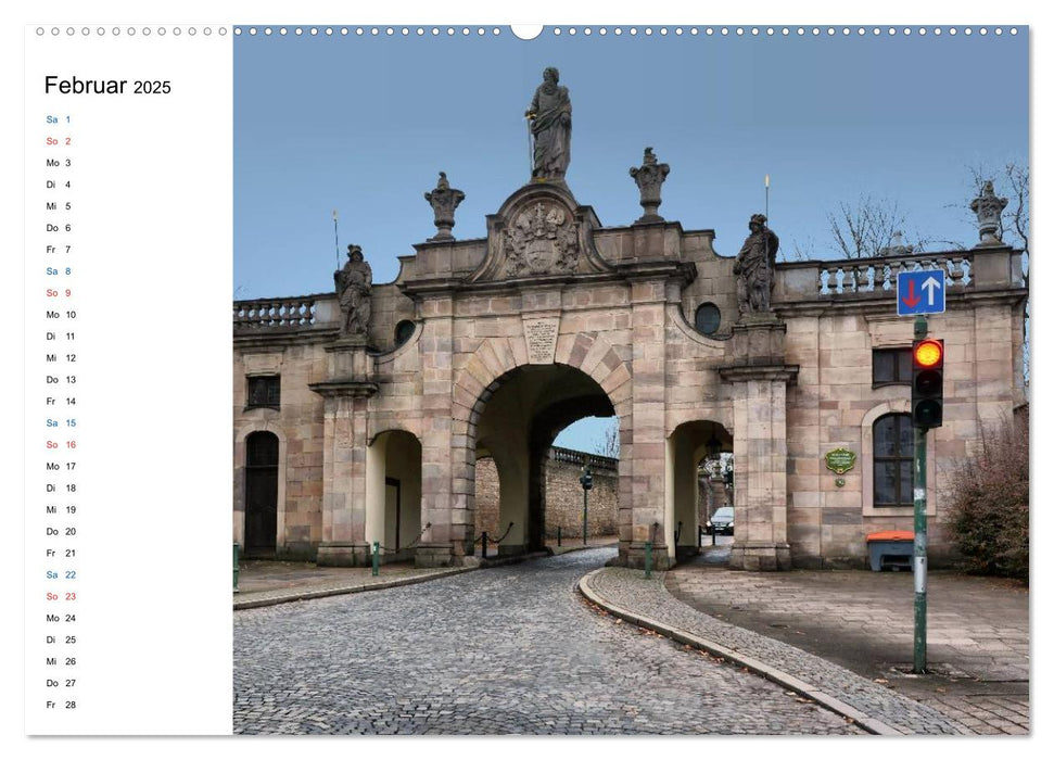 Fulda - die Barockstadt (CALVENDO Premium Wandkalender 2025)