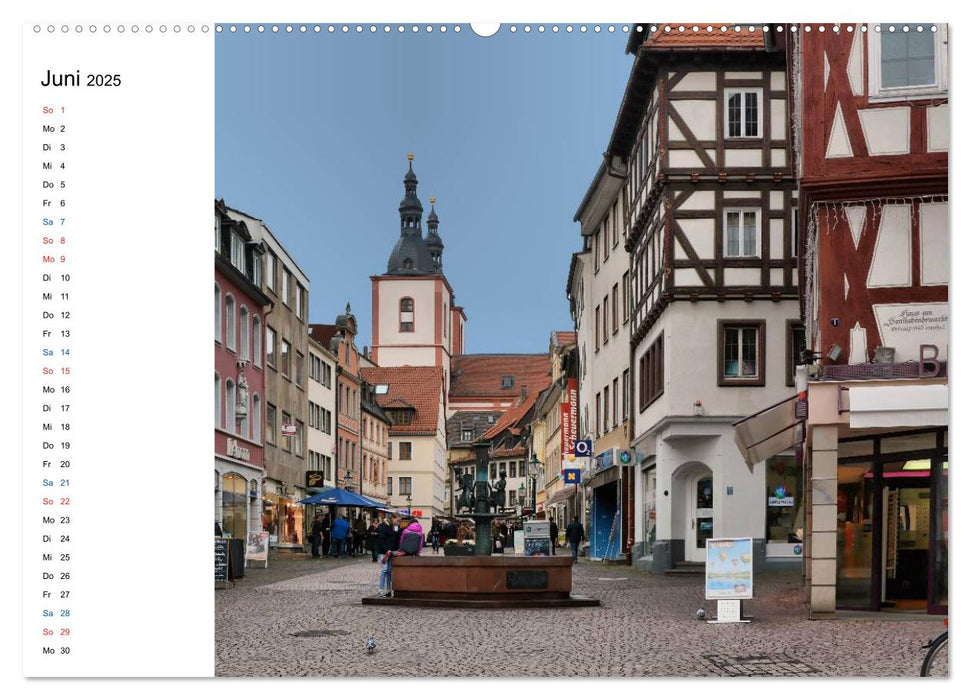 Fulda - die Barockstadt (CALVENDO Premium Wandkalender 2025)