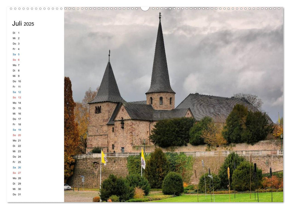 Fulda - die Barockstadt (CALVENDO Premium Wandkalender 2025)