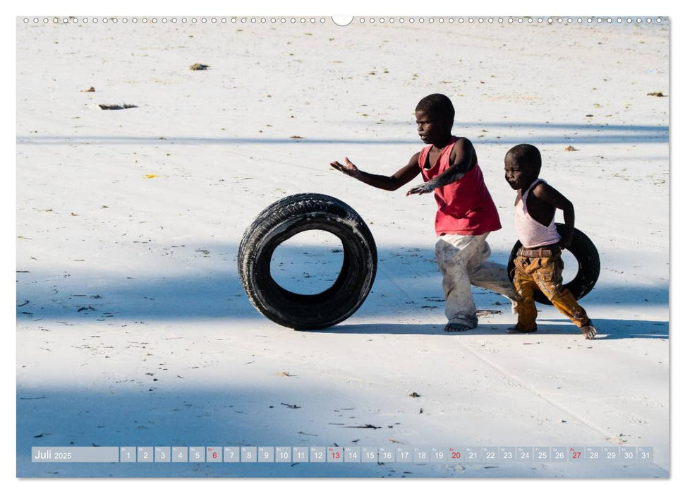 Sansibar - Impressionen von Rolf Dietz (CALVENDO Premium Wandkalender 2025)