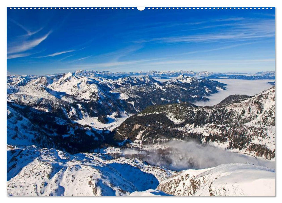 Die weiten Täler im Salzburger Land (CALVENDO Wandkalender 2025)