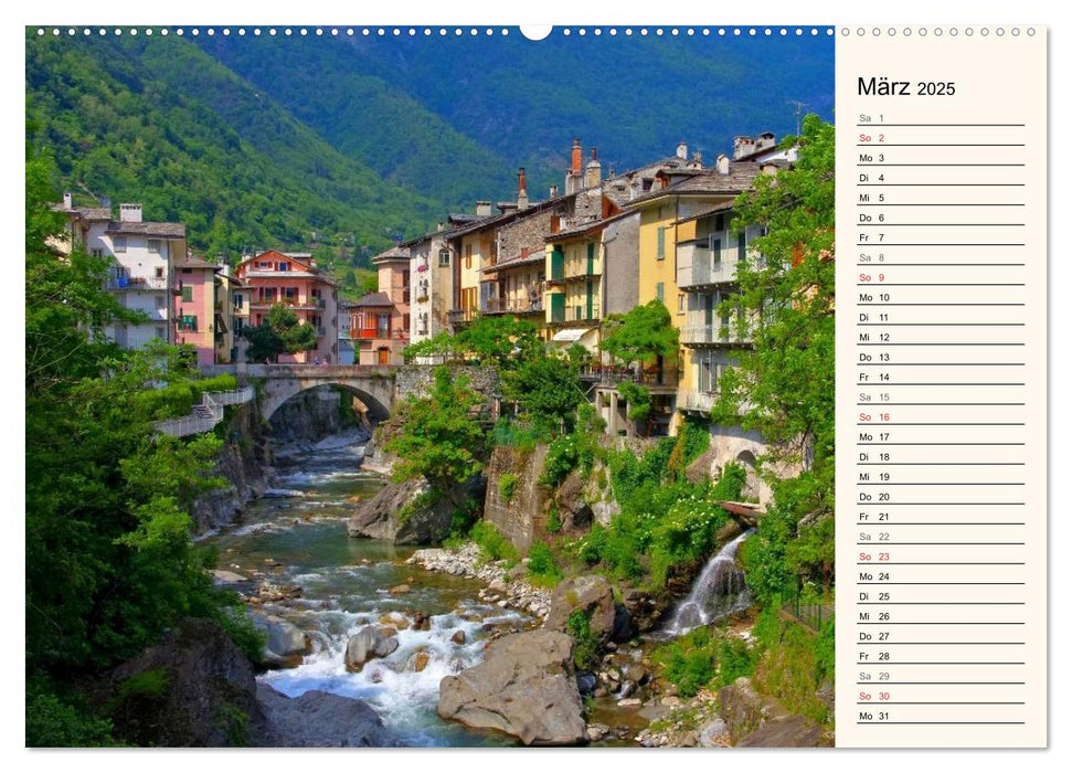 Lombardei (CALVENDO Premium Wandkalender 2025)