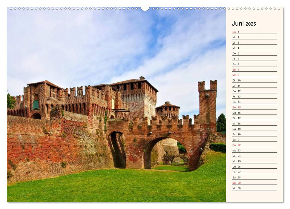 Lombardei (CALVENDO Premium Wandkalender 2025)