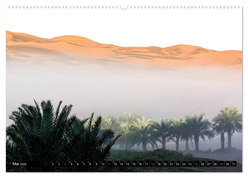 RUB AL-KHALI - Faszination Sandwüste (CALVENDO Wandkalender 2025)