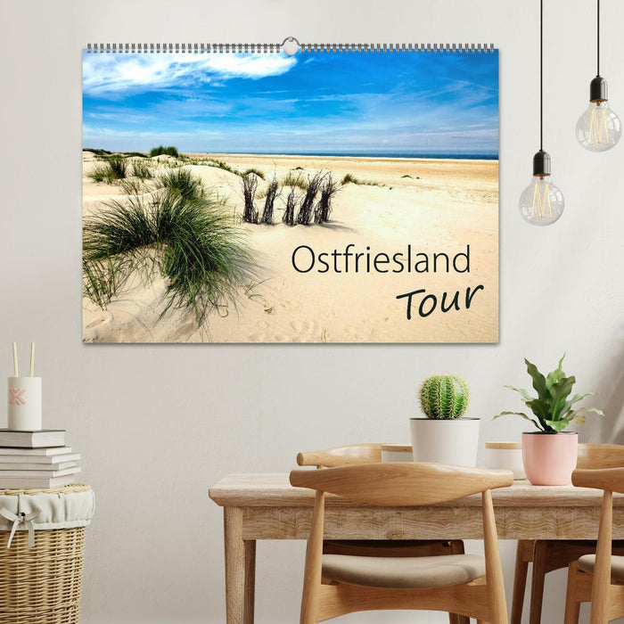 Ostfriesland - Tour (CALVENDO Wandkalender 2025)