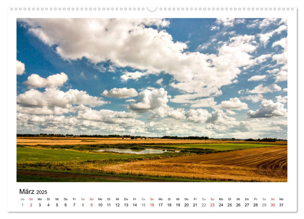 Ostfriesland - Tour (CALVENDO Wandkalender 2025)