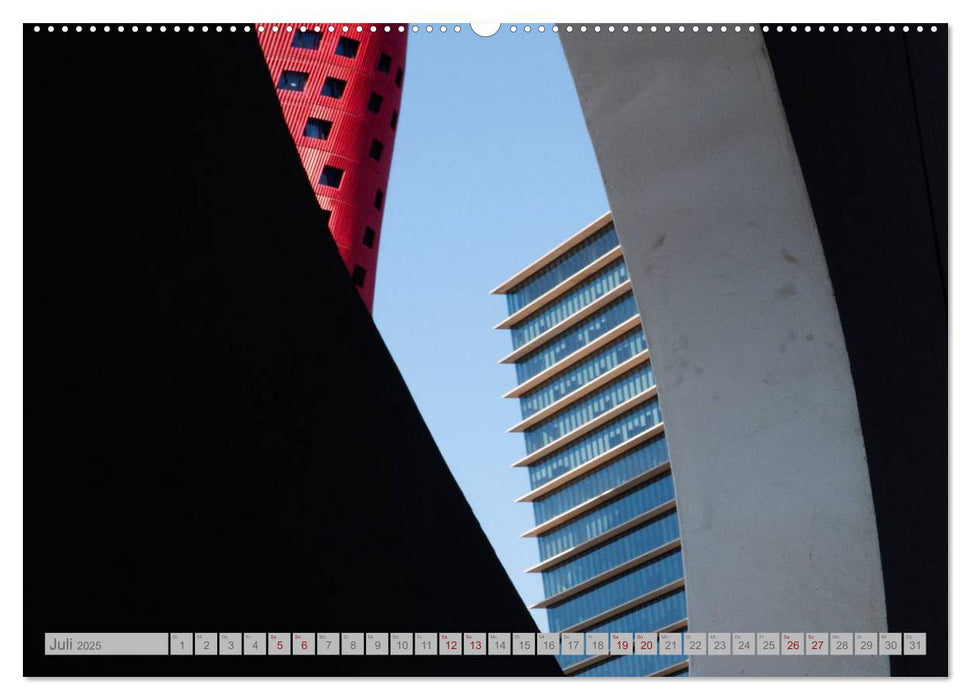 BARCELONA ARCHITEKTUR (CALVENDO Premium Wandkalender 2025)