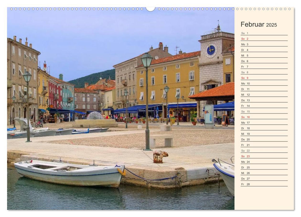 Kvarner Golf - Kroatien (CALVENDO Premium Wandkalender 2025)