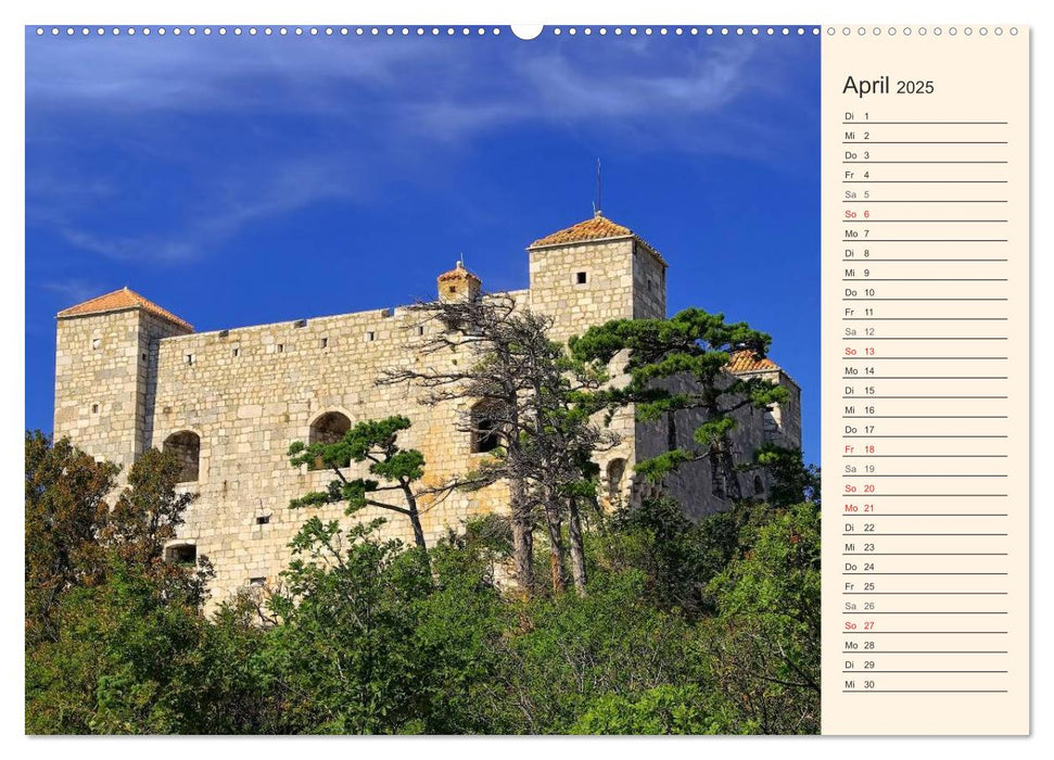 Kvarner Golf - Kroatien (CALVENDO Premium Wandkalender 2025)