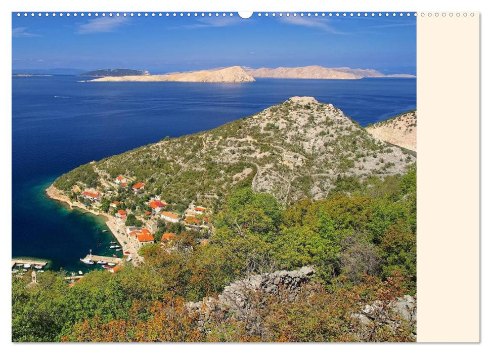 Kvarner Golf - Kroatien (CALVENDO Premium Wandkalender 2025)