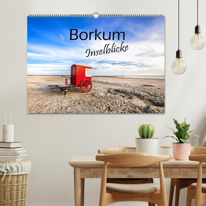 Borkum - Inselblicke (CALVENDO Wandkalender 2025)