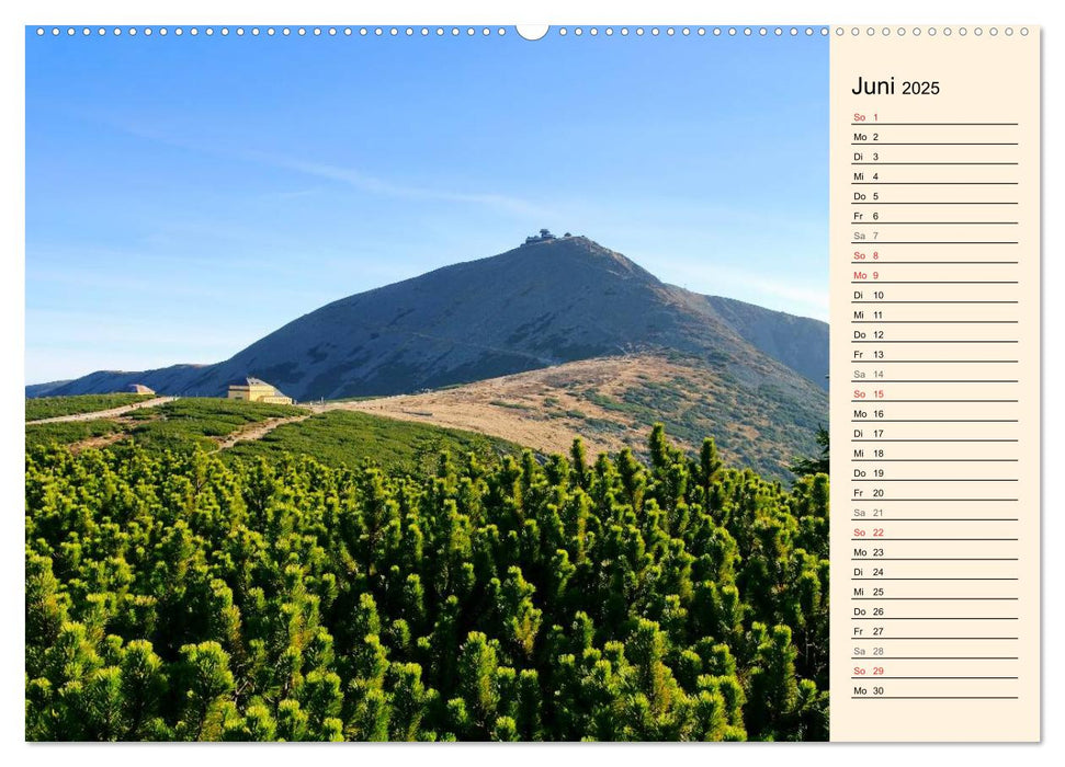 Riesengebirge (CALVENDO Premium Wandkalender 2025)