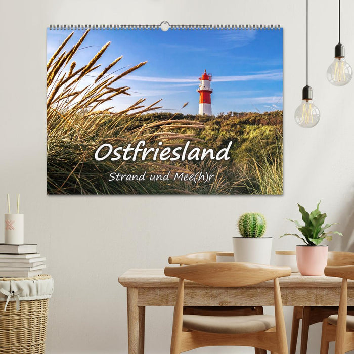 OSTFRIESLAND Strand und Mee(h)r (CALVENDO Wandkalender 2025)