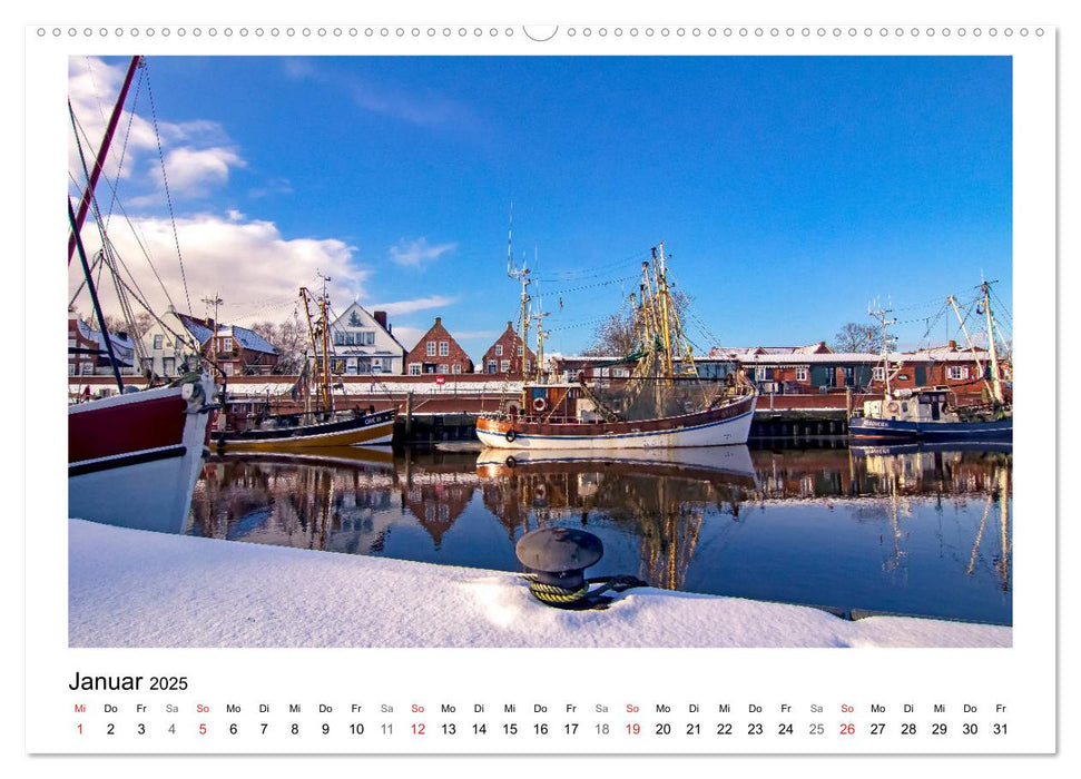 OSTFRIESLAND Strand und Mee(h)r (CALVENDO Wandkalender 2025)