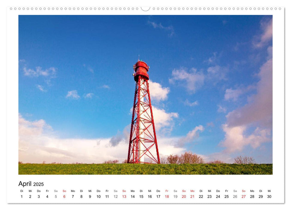 OSTFRIESLAND Strand und Mee(h)r (CALVENDO Wandkalender 2025)