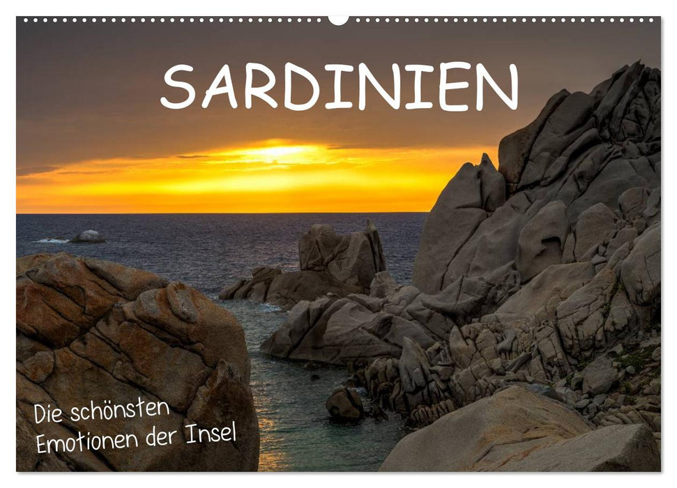 Sardinien - die schönsten Emotionen der Insel (CALVENDO Wandkalender 2025)