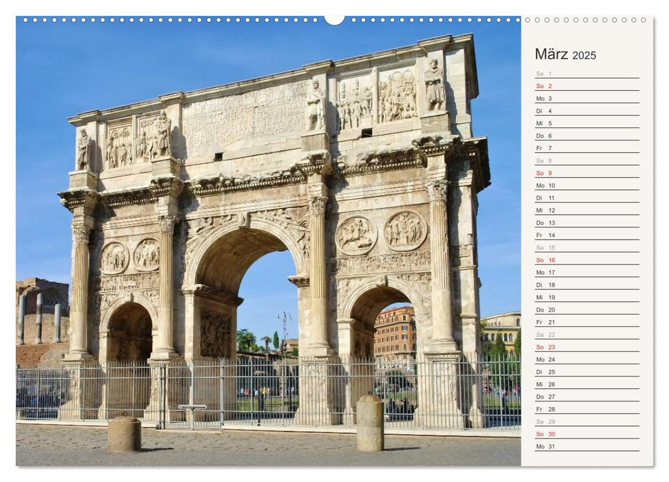 Rom - Die Ewige Stadt (CALVENDO Premium Wandkalender 2025)