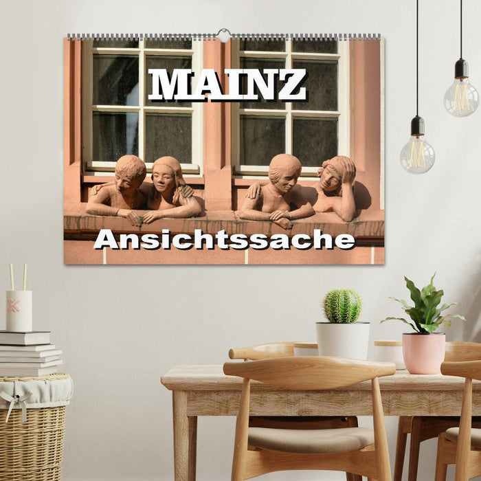 Mainz - Ansichtssache (CALVENDO Wandkalender 2025)