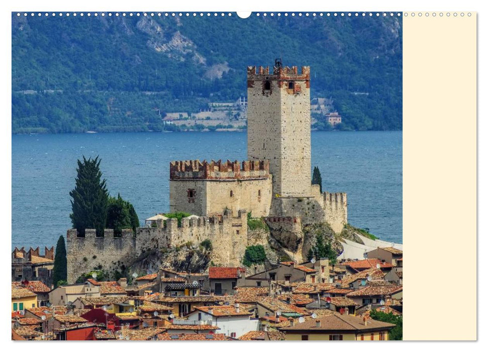 Burgen in Italien (CALVENDO Premium Wandkalender 2025)