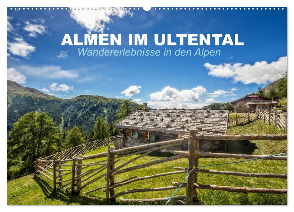 Almen im Ultental (CALVENDO Wandkalender 2025)