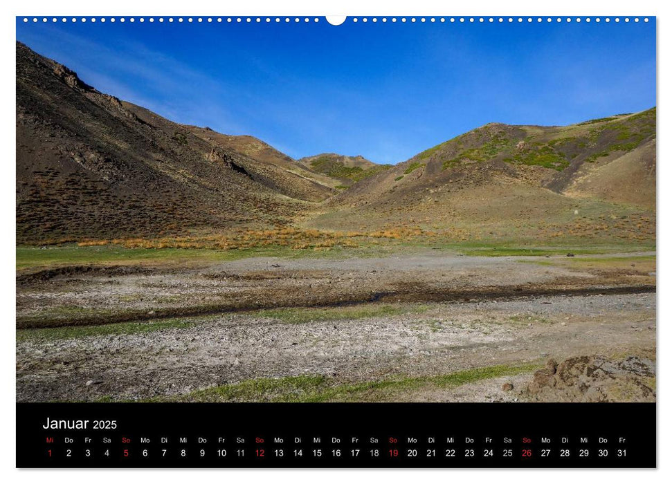 Mongolei - Land der Nomaden (CALVENDO Wandkalender 2025)