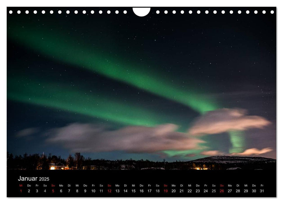 Licht des Nordens (CALVENDO Wandkalender 2025)