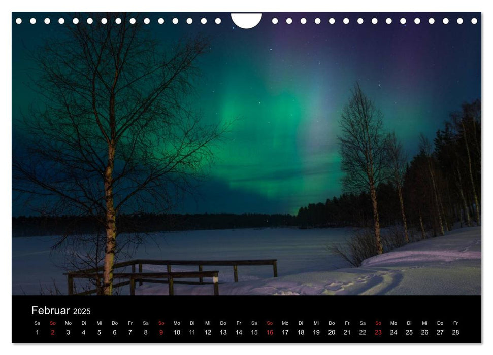 Licht des Nordens (CALVENDO Wandkalender 2025)