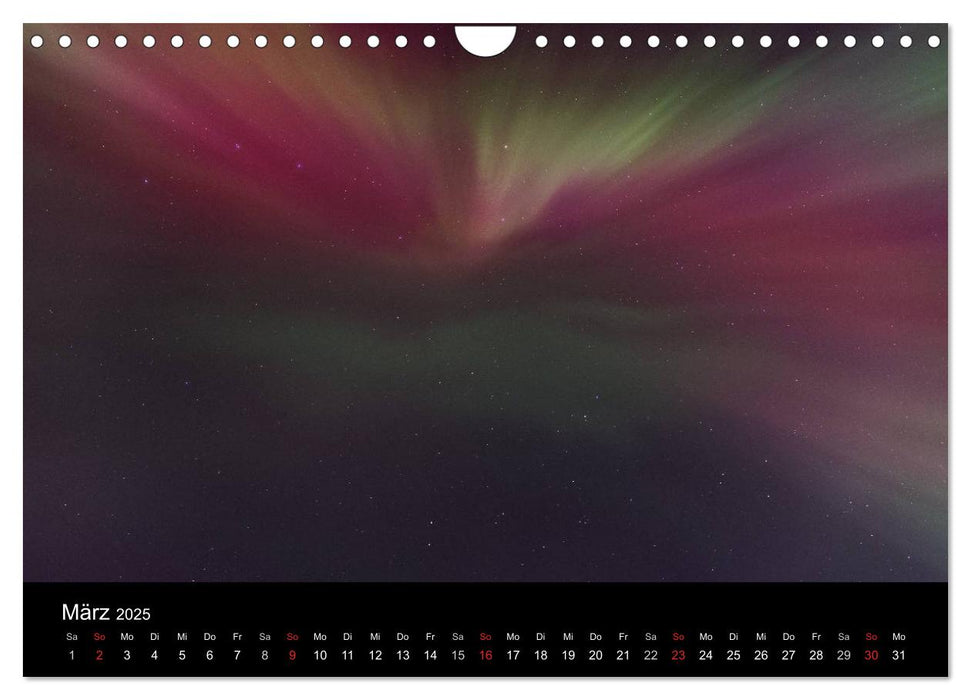 Licht des Nordens (CALVENDO Wandkalender 2025)