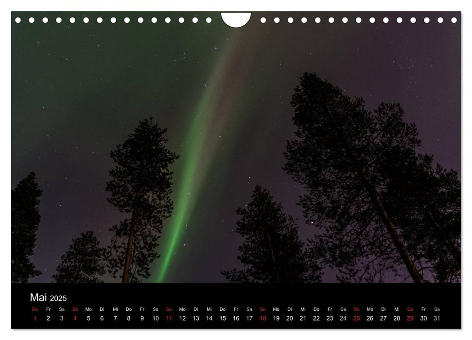 Licht des Nordens (CALVENDO Wandkalender 2025)