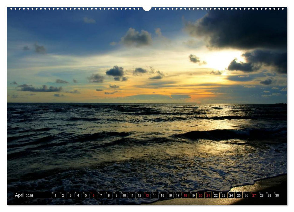 Thailand Sonne und Strand (CALVENDO Premium Wandkalender 2025)