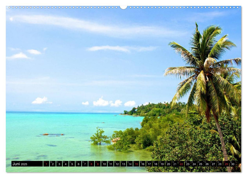 Thailand Sonne und Strand (CALVENDO Premium Wandkalender 2025)