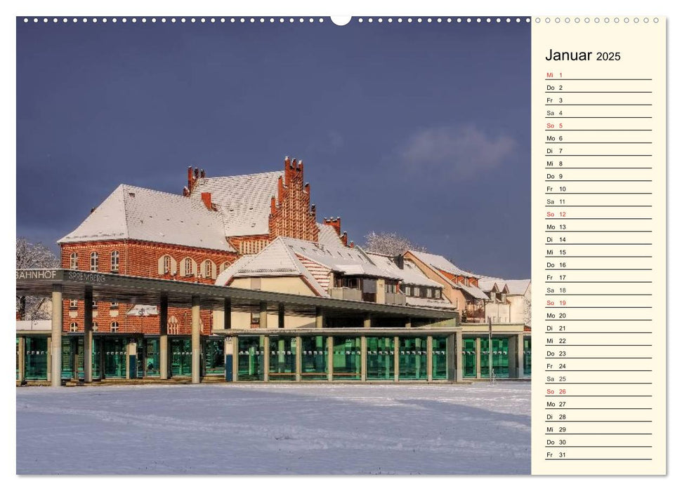 Spremberg - Perle der Lausitz (CALVENDO Premium Wandkalender 2025)