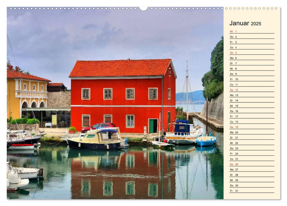 Zadar und Norddalmatien (CALVENDO Premium Wandkalender 2025)