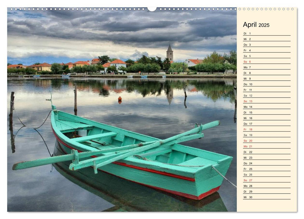 Zadar und Norddalmatien (CALVENDO Premium Wandkalender 2025)