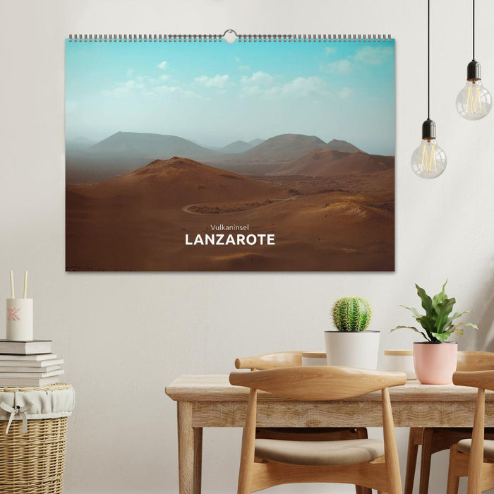 Vulkaninsel – Lanzarote (CALVENDO Wandkalender 2025)