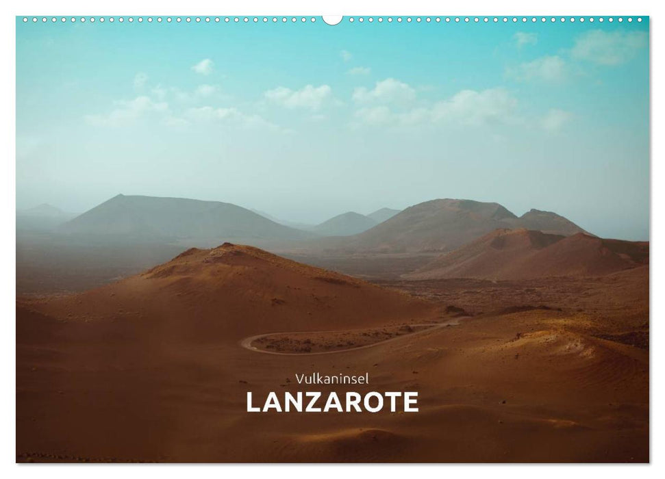 Vulkaninsel – Lanzarote (CALVENDO Wandkalender 2025)