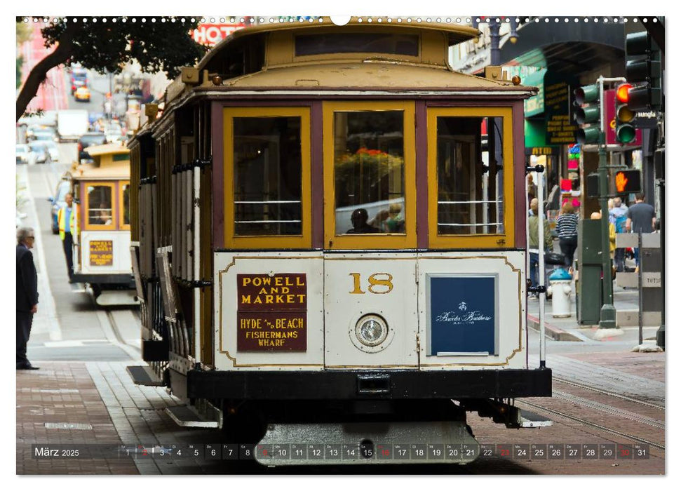 San Francisco Perspektiven (CALVENDO Premium Wandkalender 2025)