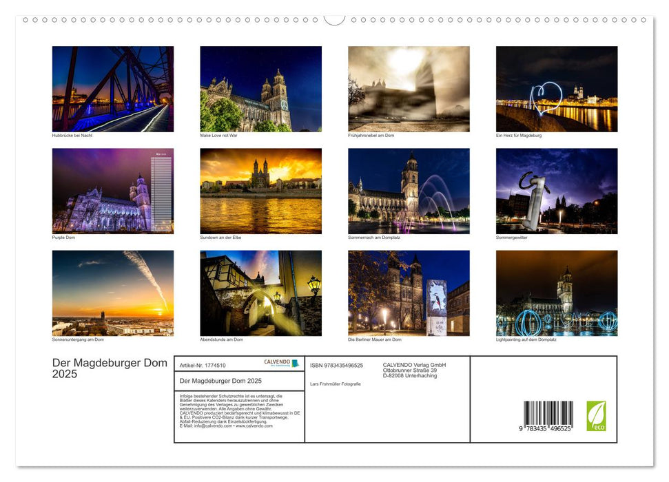 Der Magdeburger Dom 2025 (CALVENDO Premium Wandkalender 2025)