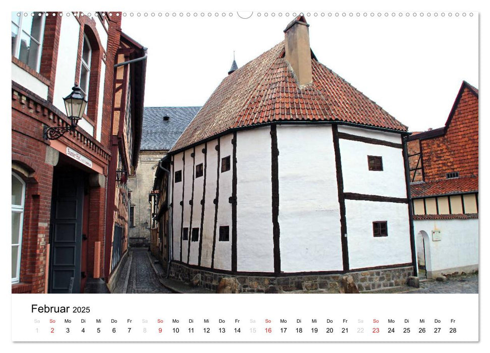 Quedlinburg im Harz (CALVENDO Premium Wandkalender 2025)