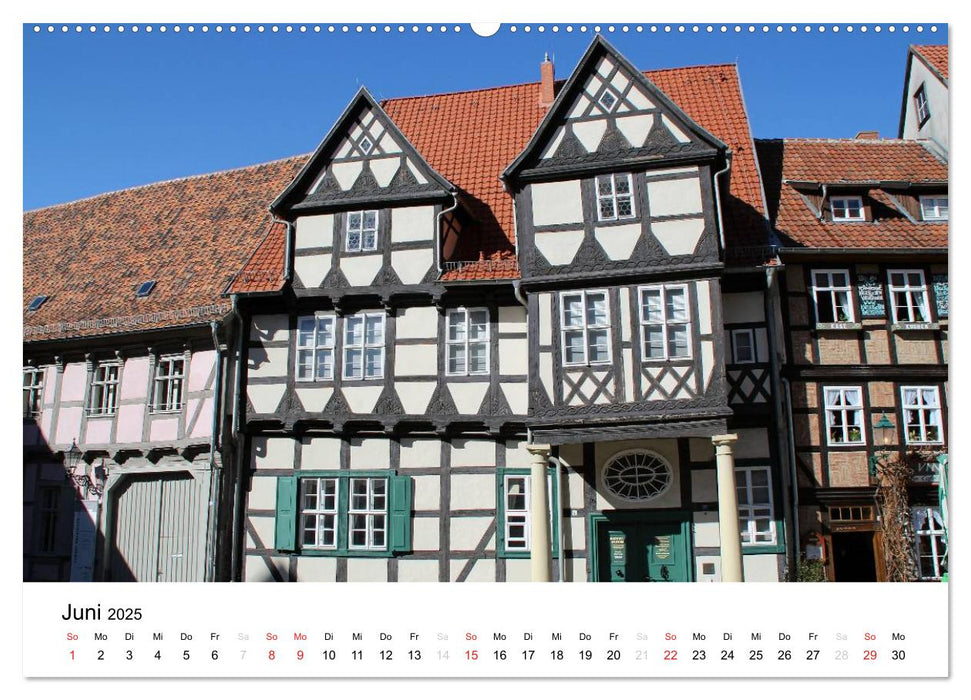 Quedlinburg im Harz (CALVENDO Premium Wandkalender 2025)